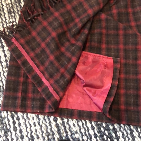 Vintage Eddie Bauer Flannel Wrap Skirt - Picture 3 of 3